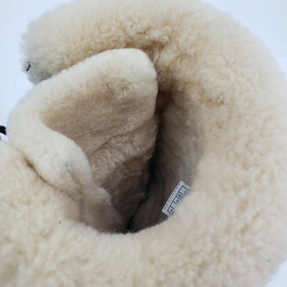 Ugg Upside Black Boots Womens 6 Lace Up Tall 5163 - Picture 9 of 9